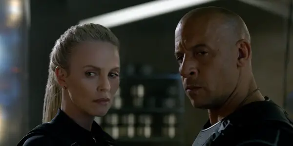 THE FATE OF THE FURIOUS: High Speed Sequel Mainly Spins Its Wheels