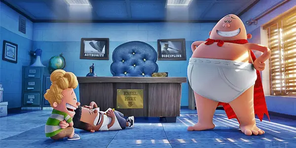 CAPTAIN UNDERPANTS: Low-Brow Humour, High-Level Heart