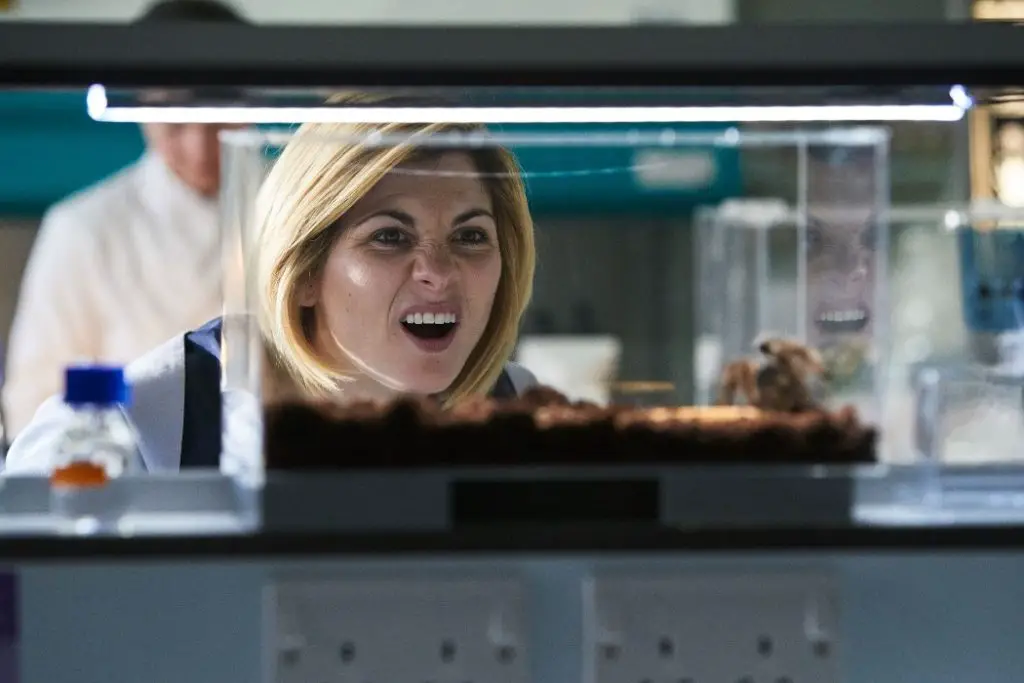 DOCTOR WHO (S11E4) "Arachnids in the UK": Spider-filled Adventure Lacking Closure