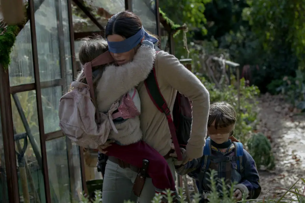 BIRD BOX: Tonally Baffling, Neither Entertaining Nor Moving