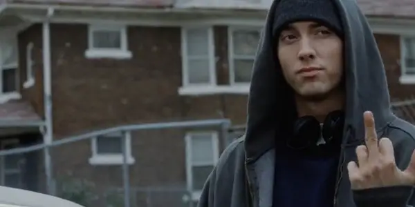 eminem 8 mile middle finger Film Inquiry