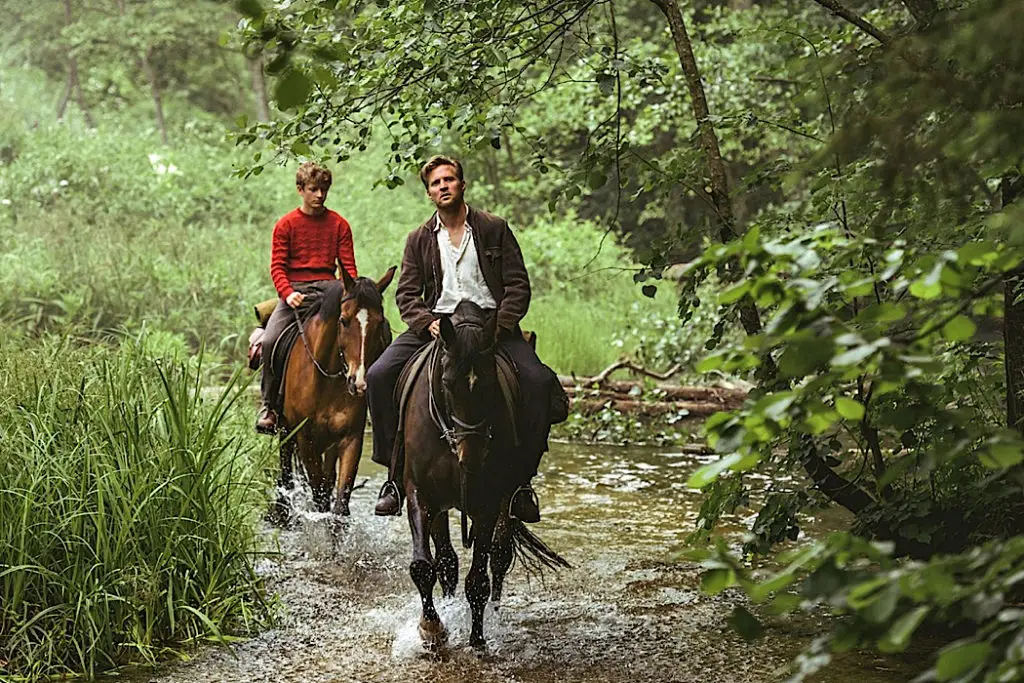 OUT STEALING HORSES trailer