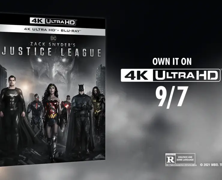 ENTER FOR A CHANCE TO WIN A COPY OF ZACK SNYDER’S JUSTICE LEAGUE 4K ULTRA HD